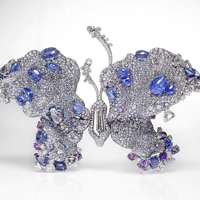 紀念十周年的蝴蝶珠寶 Cindy Chao以四季時序揭開序幕