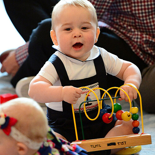 【2014年終回顧】萌到我都融化了!喬治小王子本年度最可愛的14個時刻!