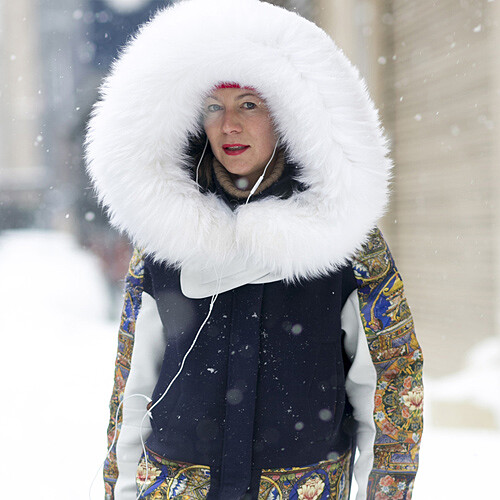 【街拍速報】每到冬天我就要當毛怪！歐美潮人教妳穿上霸氣毛茸茸皮草
