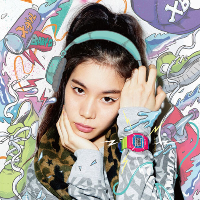 BABY-G x X-Girl 玩味街頭流行元素