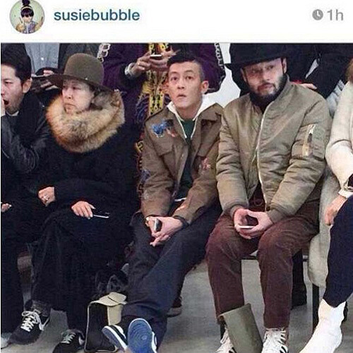 陳冠希巴黎時裝周爆氣戰時尚部落客Susie Bubble：「This Bitxh…」？