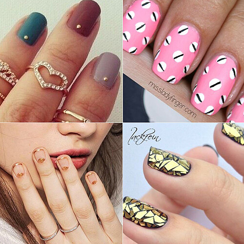 尾牙輸人不輸陣！15款最新撞色美甲全圖教學