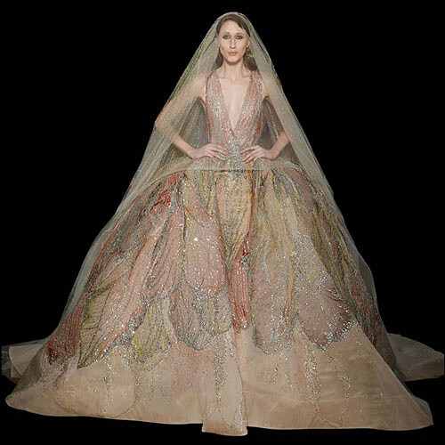 中東皇室最愛！Elie Saab 2015春夏高級訂製再掀富麗繁花浪潮