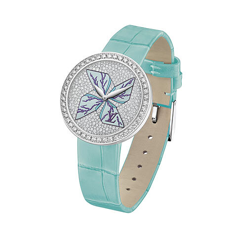 頂級彩繪與鑲嵌工藝 讓藝術級圖案躍上LV錶面