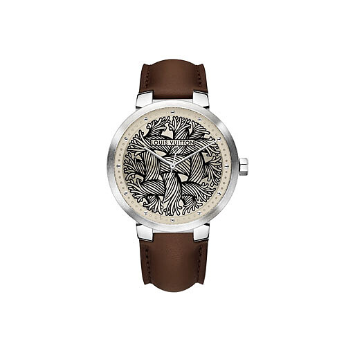 LV秀場必備錶款 精緻繩索圖案錶盤集細膩與粗曠於一爐