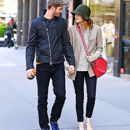 【情人街穿搭】年度最佳！蜘蛛人情侶檔艾瑪史東和安德魯加菲爾的甜蜜示範！