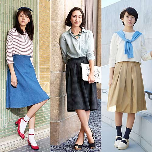 【街頭直擊】是春天啊!微慵懶Look關鍵字:大圓裙‧窄管褲