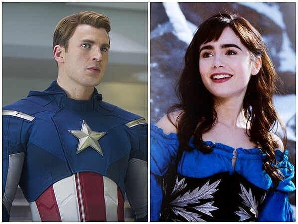 美國隊長與白雪公主驚爆熱戀！