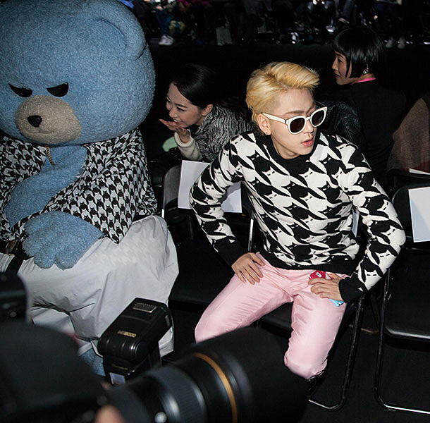 直擊T-ara成員孝敏! 首爾時裝周星光熠熠