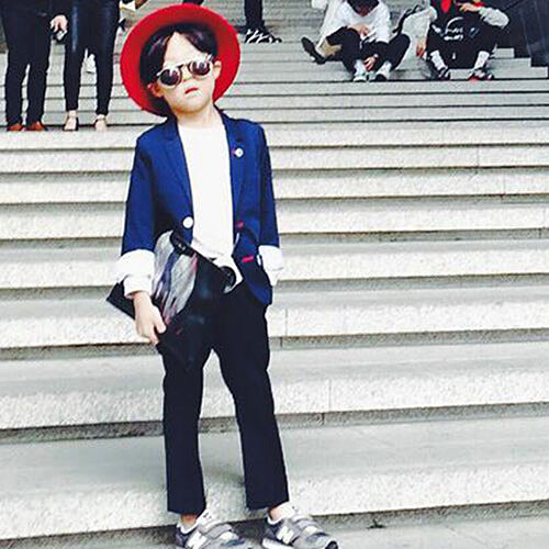 【街拍直擊】他們比你還愛打扮 首爾時裝週小小孩潮翻天！