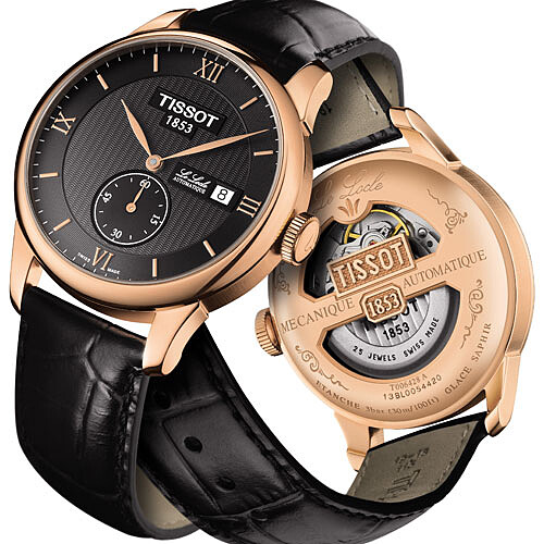 TISSOT力洛克小秒針自動腕錶：復古小秒針 駐足雋永時刻