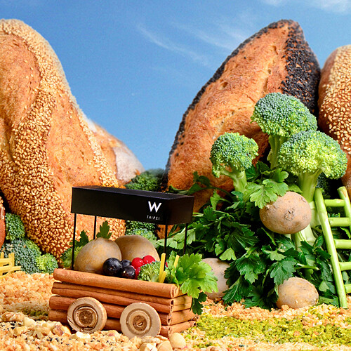 台北W飯店廚桌市集之 「寶島美味樂園」正式開幕！食材全都來自台灣！