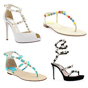 夏天必備串珠單品！義大利鑽砂鞋后也擋不住的熱潮