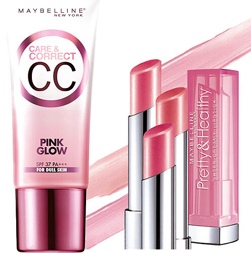 Maybelline「粉嫩光透CC」系列新登場 好氣色不假妝!
