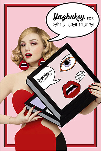 植村秀 X Yazbukey 跨界合作 打造普普風摩登童話