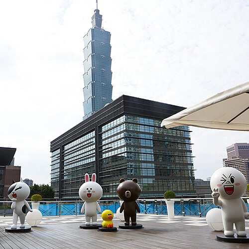 全台獨家！微風松高Trine&amp;amp;Zen打造LINE玩偶咖啡廳