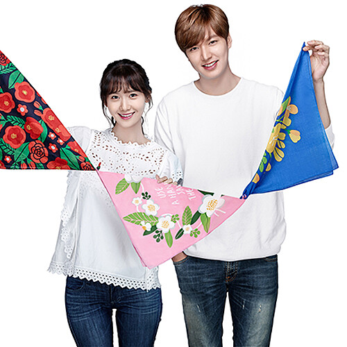 我想跟歐巴用一樣的手帕！innisfree手帕月 敏鎬潤娥陪你做環保