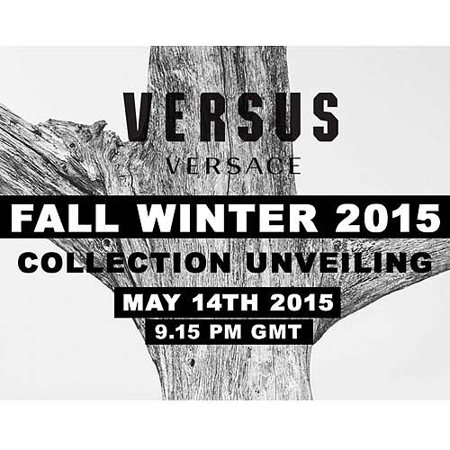 【Versus Versace】2015秋冬時尚秀 直播倒數計時 (Live)