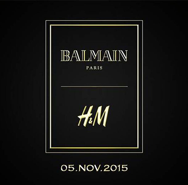 第一個台灣就能買到的H&amp;M聯名來了！官方證實攜手Balmain且單品已曝光
