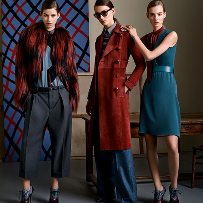 GUCCI 2015早秋登場！全雕花布洛克靴，拼貼濃韻秋色