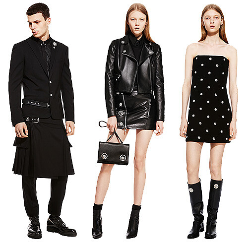 VERSUS VERSACE 2015秋冬:剛烈軍裝 x 方格紋,霸氣中的優雅