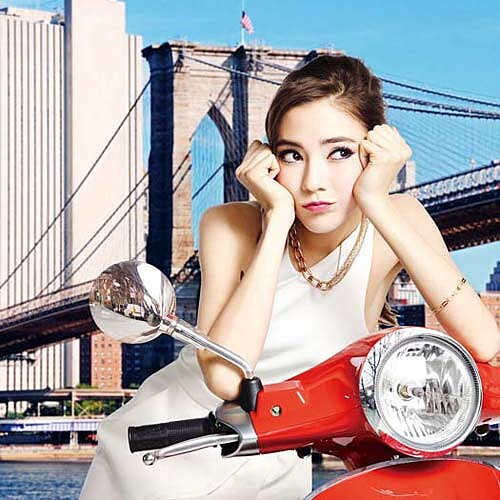 雅詩蘭黛2015 My Cover 變身超級名模型遊紐約三大美景