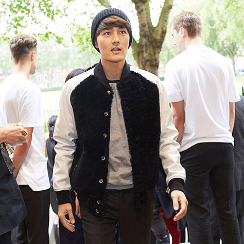 吳克群亮相 COACH 倫敦男裝週 2016 春季系列發表秀場