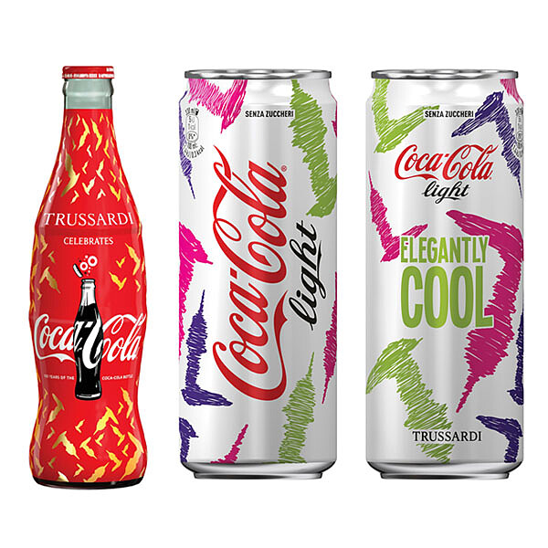 可口可樂攜手Trussardi 打造時尚限量新裝 大肆慶祝100週年