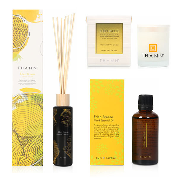 茉莉與玫瑰的夏日芬芳圓舞曲-伊甸微風系列天然香氛