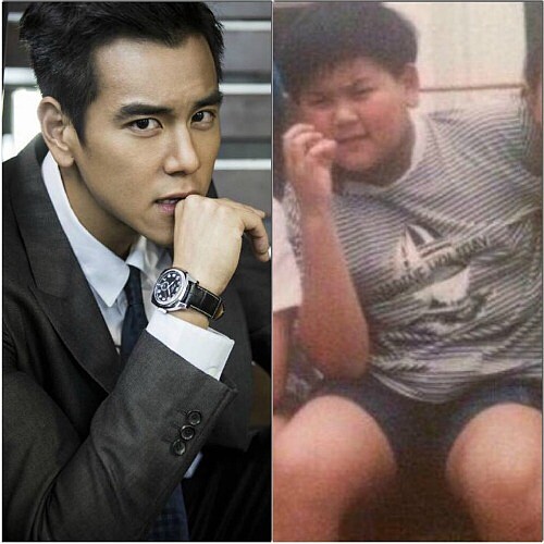 小時候胖又怎樣！彭于晏自po對比照從胖弟變男神