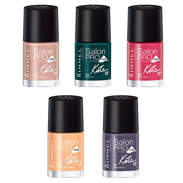 Rimmel倫敦芮魅與時尚超模凱特摩絲獨家聯名指彩，引領潮流的指標色調！