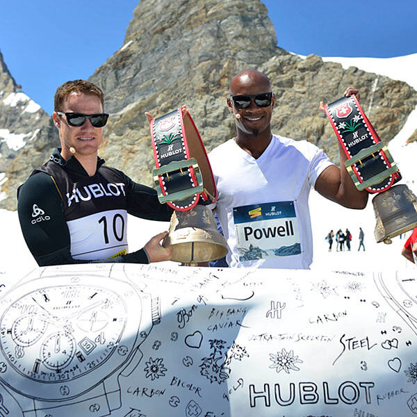 HUBLOT宇舶錶與極限運動員齊聚瑞士少女峰 進行競技挑戰賽