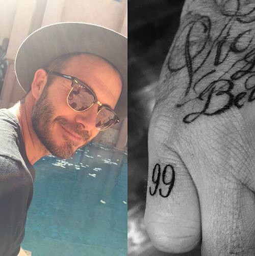 貝克漢最新秀「99」刺青！知道背後意義你只會更愛他