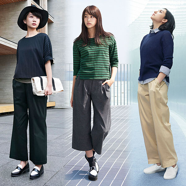GU寬褲風潮再進擊！舒適材質提升不同風格完美演繹