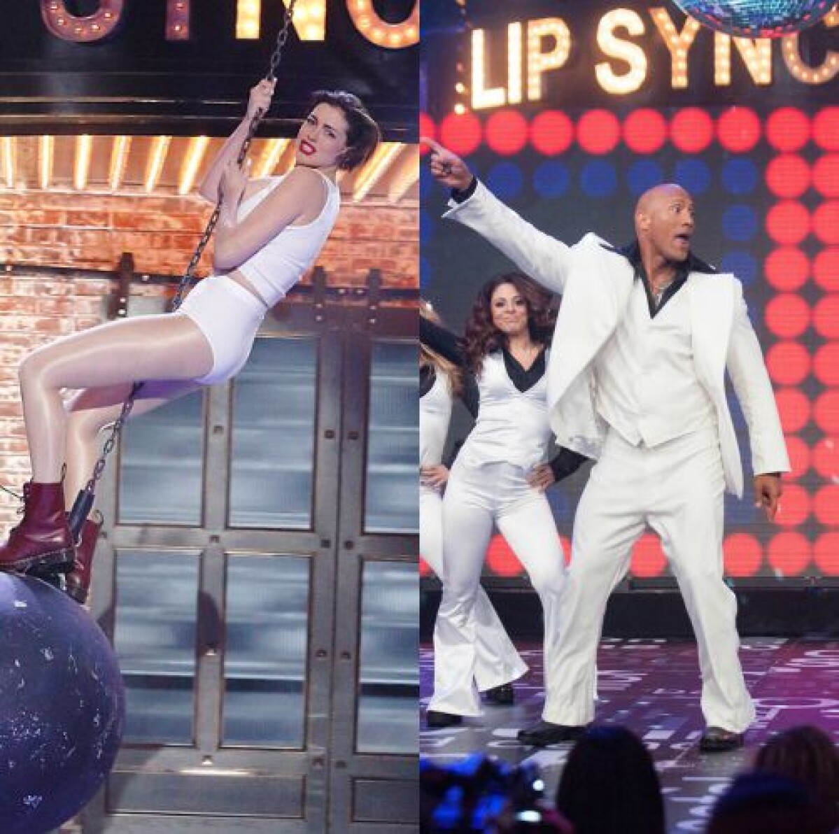 「旺福」大推！《名人對嘴生死鬥》全台首播 安海瑟薇豁出去模仿麥莉無極限