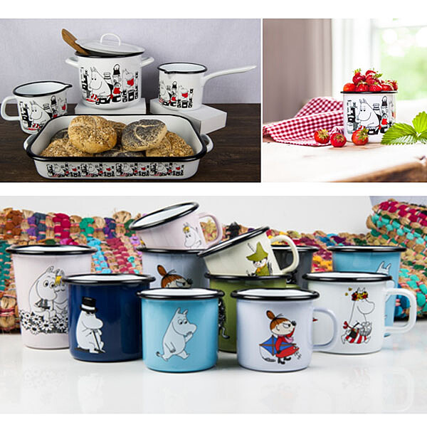 可愛Muurla嚕嚕米琺瑯餐廚系列 陪你渡過夏日午后時光！