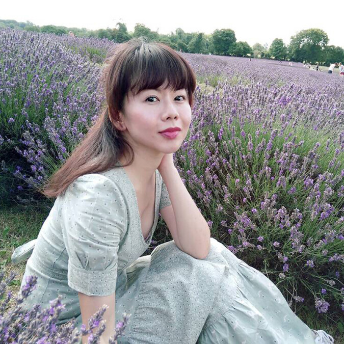 【Vicky Lin 旅英彩妝世界】美在花，美在人 倫敦Mayfield薰衣草園