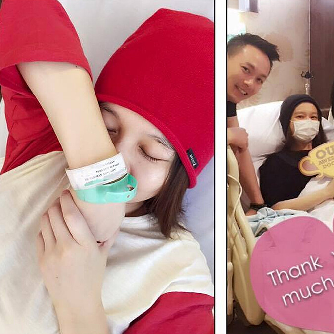 太棒了~徐若瑄終於剪掉手環回家了!母子能平安最感謝的就是她