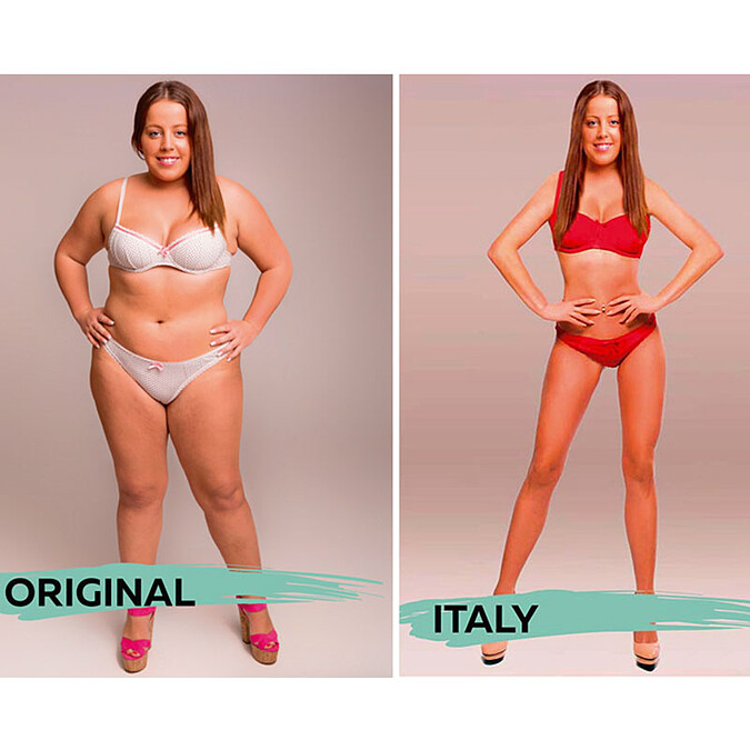 何謂完美身材？世界眼光大不同！