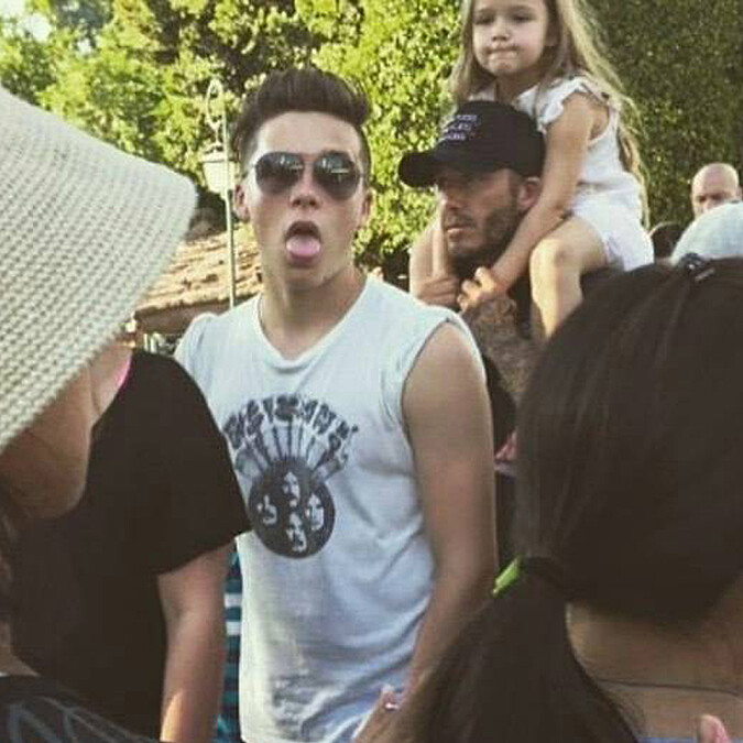 沒有婚變拉！貝克漢又亂傳離婚 舉家賀布魯克林試合格闢謠