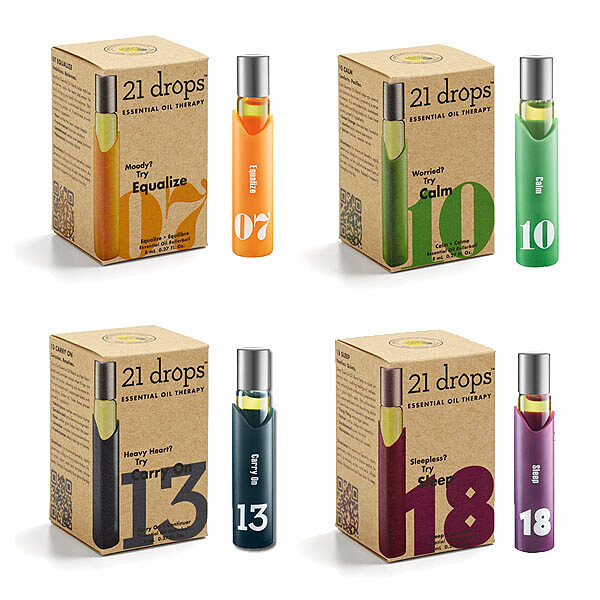 情緒失控壓力大…葆療美21 drops色彩複方精油賦予妳正能量！
