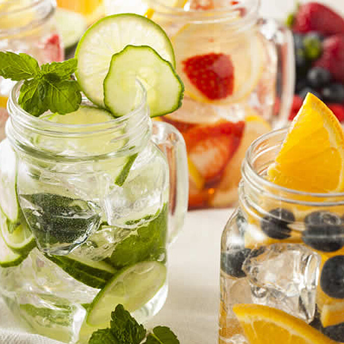 厭倦了白開水?來杯DETOX WATER玻璃罐排毒水也能瘦身