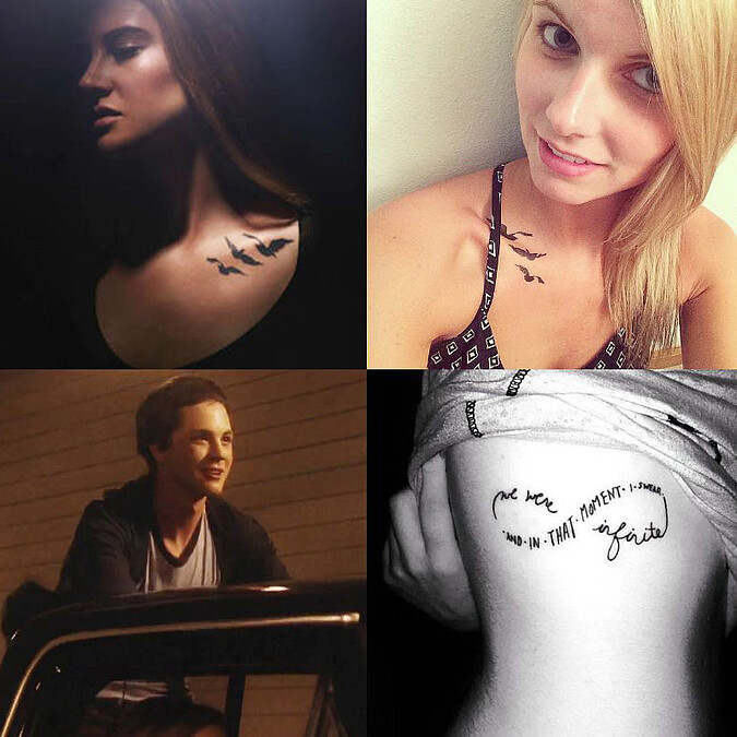 從電影找靈感！《飢餓遊戲》、《分歧者》、《壁花男孩》等超夯的刺青圖騰
