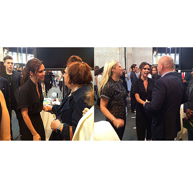 【紐約時裝週】臭臉貝嫂變親切了!興奮又叫又笑成了秀外大亮點!