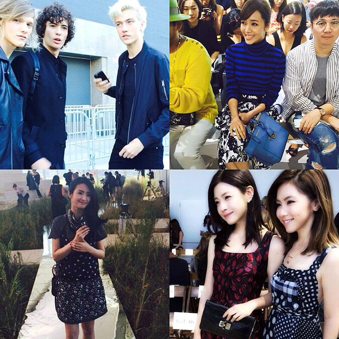 【紐約時裝週】編輯秀場日記！野生捕獲侯佩岑、林依晨、天使男模Lucky Blue Smith等場外大咖