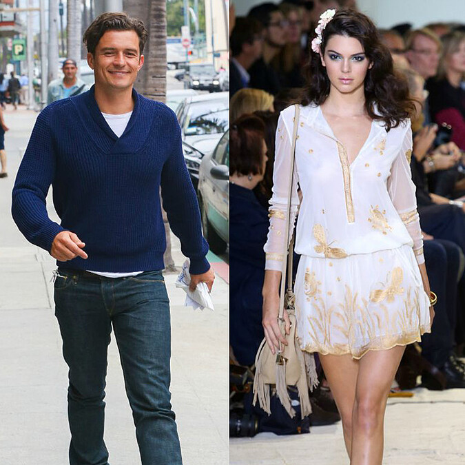 鍾情超模？奧蘭多布魯傳戀上坎達爾珍娜