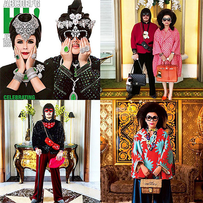 金光閃閃！華麗系母子街拍潮人：MOTHER'LEE &amp; PEEPY