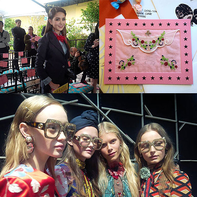 【米蘭時裝週】跟著昆凌漫遊GUCCI的柔情地圖