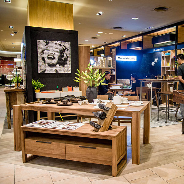 創藝自然居家品味 Mountain Living 台中新光店開幕