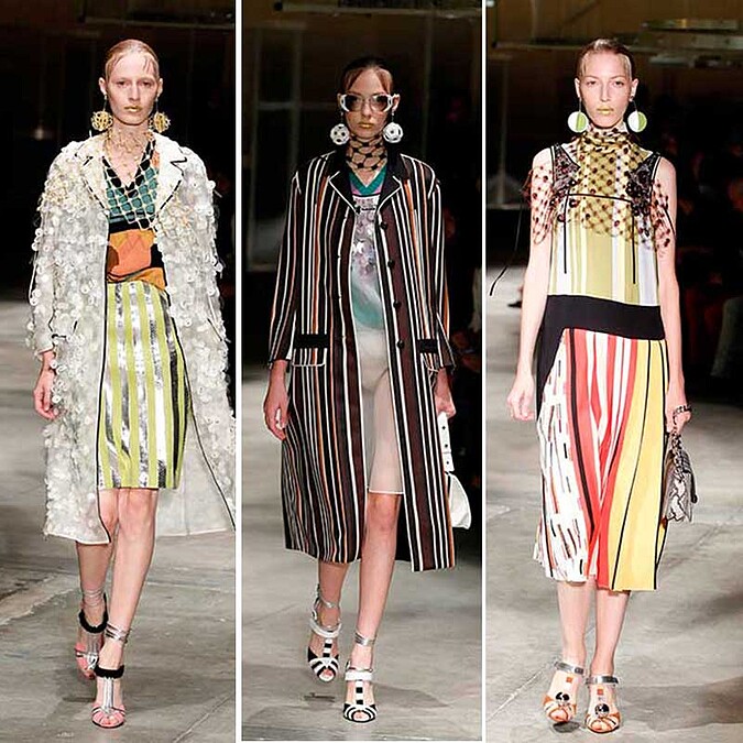 【米蘭時裝週】PRADA：用線條與色彩勾勒復古的20年代